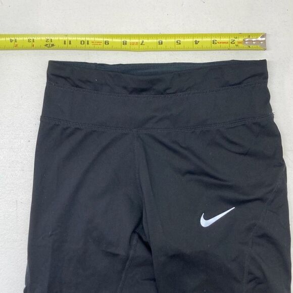 Nike Power Sprinter Running Capri Crop Leggings Womens Small 884014 010 - Picture 5 of 9